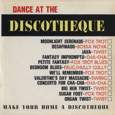 Dance At The Discotheque by Various Artists - album cover