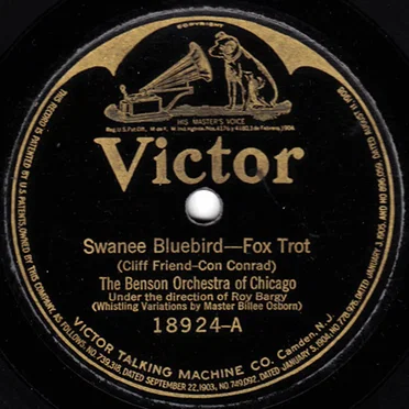 Swanee Bluebird / Just Because You're You (That's Why I Love You)