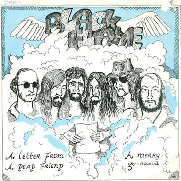 A Letter from a Dead Friend by Black Flame - album cover