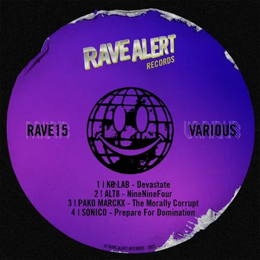 RAVE15 by Various Artists - album cover