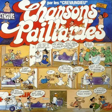 Chansons Paillardes Vol:4 by Les Crévaindieu - album cover