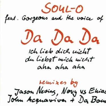 Da da da ich lieb dich nicht du liebst mich nicht aha aha aha