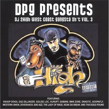 West Coast Gangsta Shit Vol. 3 by DJ 2High - album cover
