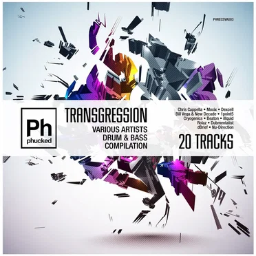 Transgression Drum & Bass by Various Artists - album cover
