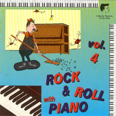 Rock & Roll With Piano, Vol. 4 by Various Artists - album cover