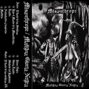 Maligna Gloria Negra by Misanthrope - album cover