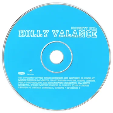 Naughty Girl by Holly Valance - album cover
