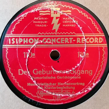 Der Geburtenrückgang / Fideles Geburtstagsständchen