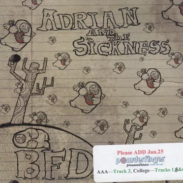 B.F.D. by Adrian and the Sickness - album cover