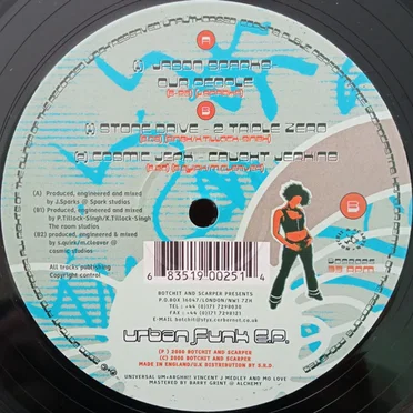 Urban Funk EP by Various Artists - album cover