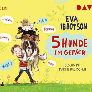 5 Hunde im Gepäck by Eva Ibbotson - album cover