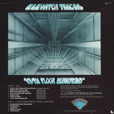 Elevator tracks