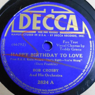 Happy Birthday to Love / The Answer Is Love