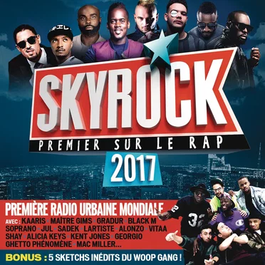 Skyrock 2017 by Various Artists - album cover