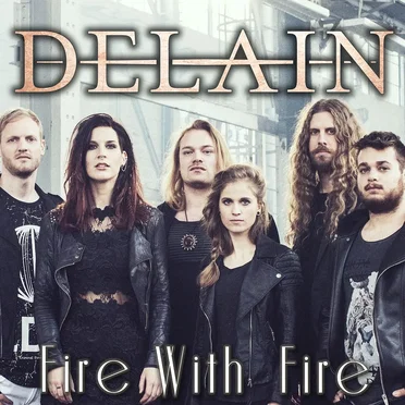 Fire With Fire by Delain - album cover