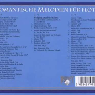 Romantische Melodien für Flöte by Various Artists - album cover