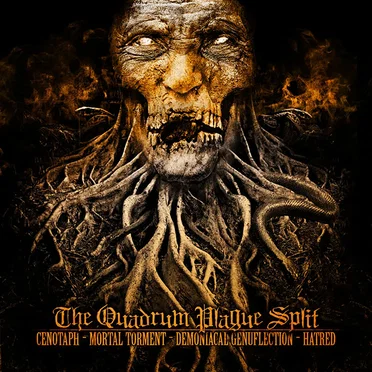 The Quadrum Plague Split by Various Artists - album cover