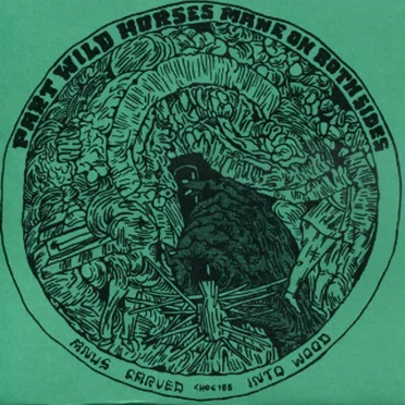 Anus Carved Into Wood by Part Wild Horses Mane on Both Sides - album cover