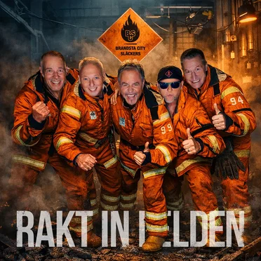 Rakt in i elden by Brandsta City Släckers - album cover