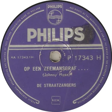 Op een zeemansgraf... / Aan de voet van die oude Wester
