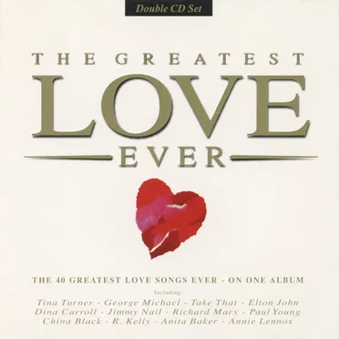 The Greatest Love Ever by Various Artists - album cover