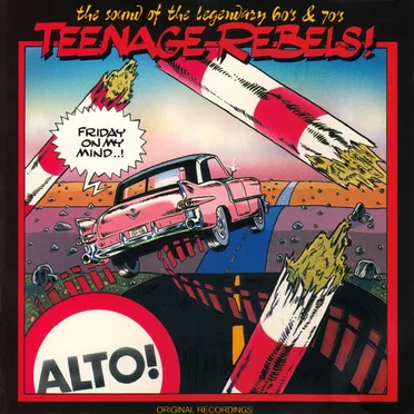Teenage Rebels! - Friday on My Mind by Various Artists - album cover