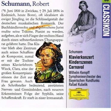 Klavierkonzert / Kinderszenen / Carnaval