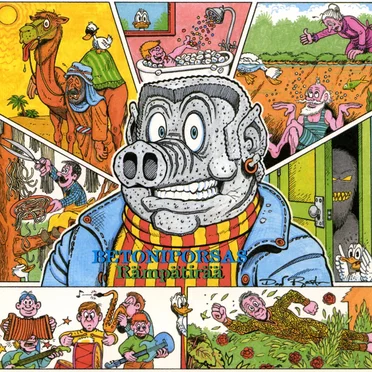 Rämpätirää by Betoniporsas - album cover