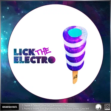 Lick The Electro EP #3 by Various Artists - album cover