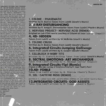 Hard Techno Classics From Deepest Germany Volume One by Various Artists - album cover