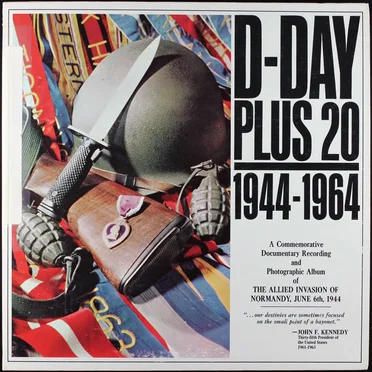 D-Day Plus 20: 1944-1964 by Various Artists - album cover