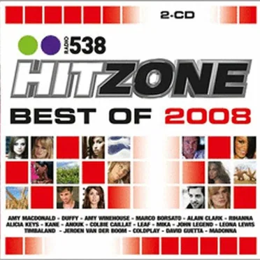 Radio 538 Hitzone: Best of 2008 by Various Artists - album cover