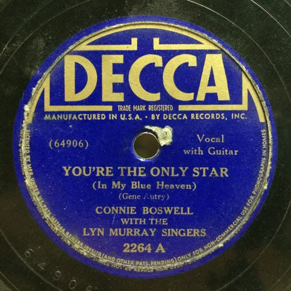 You're the Only Star (In My Blue Heaven) / When Christmas Is Gone