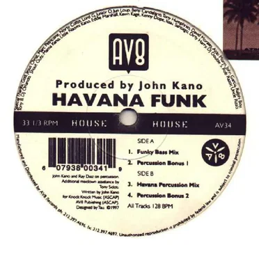 Havana Funk by John Kano - album cover