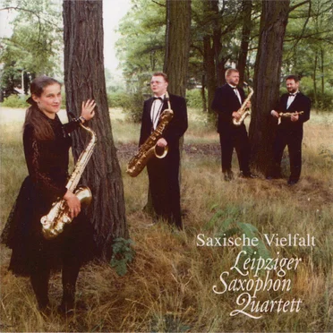 Saxische Vielfalt by Leipziger Saxophon Quartett - album cover