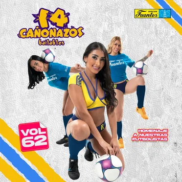 14 cañonazos bailables, vol. 62 by Various Artists - album cover