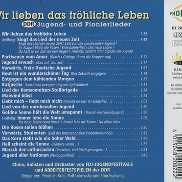 Wir lieben das fröhliche Leben
