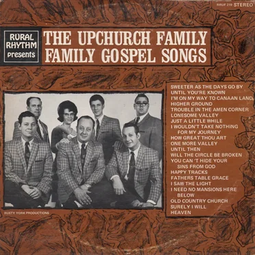 Family Gospel Songs by The Upchurch Family - album cover
