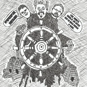 Durnių Laivas by Megztos Beretės - album cover