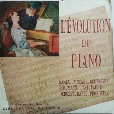 L'Évolution du piano by Various Artists - album cover