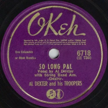 So Long Pal / Too Late to Worry