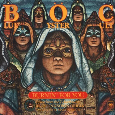 Burnin’ for You by Blue Öyster Cult - album cover