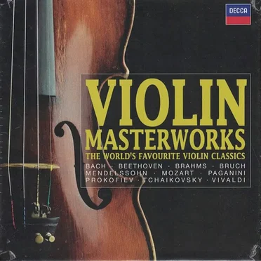 Violin Masterworks: The World's Favourite Violin Classics by Various Artists - album cover