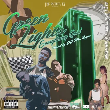 Green Lights (Everythang Goin) by The Outfit, TX - album cover
