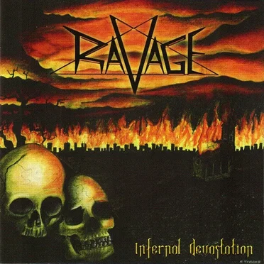 Infernal Devastation by Ravage - album cover