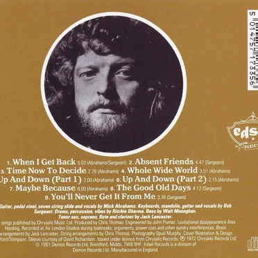 At Last by Mick Abrahams Band - album cover