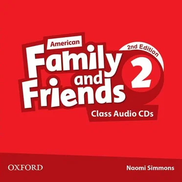 American Family and Friends 2nd Edition: Level 2: Class Audio CDs by Oxford University Press - album cover