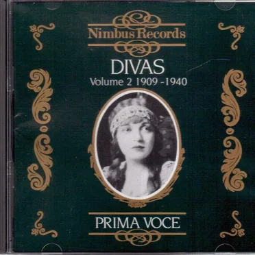 Divas, Volume 2 (1909-1940) by Various Artists - album cover