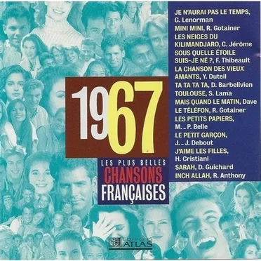 Les Plus Belles Chansons françaises : 1967 by Various Artists - album cover