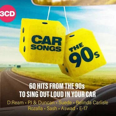 Car Songs: The 90s by Various Artists - album cover